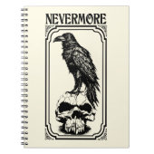 Carnet Plus | Edgar Allan Poe - Le Corbeau (Devant)