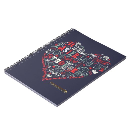 Carnet Plus fort avec le coeur (Côté gauche)