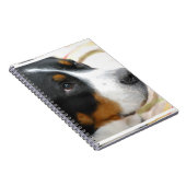 Carnet Plus grand chien suisse doux de montagne (Côté Droit)
