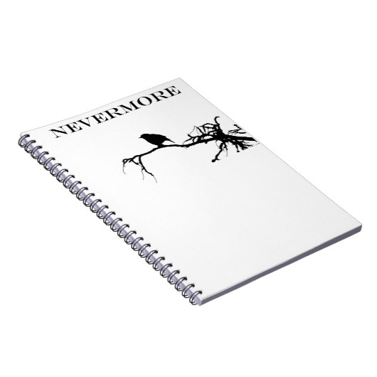 Carnet Plus Raven Poem Edgar Allan Poe Citation (Côté Droit)