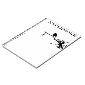 Carnet Plus Raven Poem Edgar Allan Poe Citation (Côté gauche)