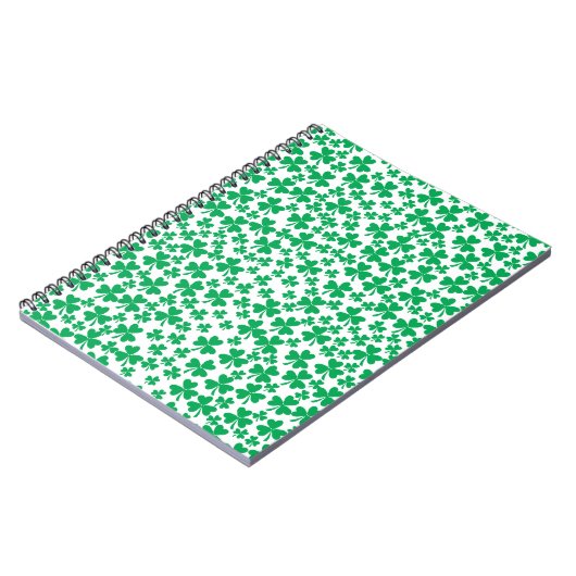 Carnet Plusieurs Shamrocks (Côté gauche)