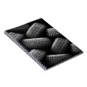 Carnet Pneus de voiture noir (Côté Droit)