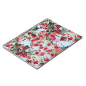 Carnet Pneus Roses Red Dirty Pointe Grunge Decay (Côté gauche)