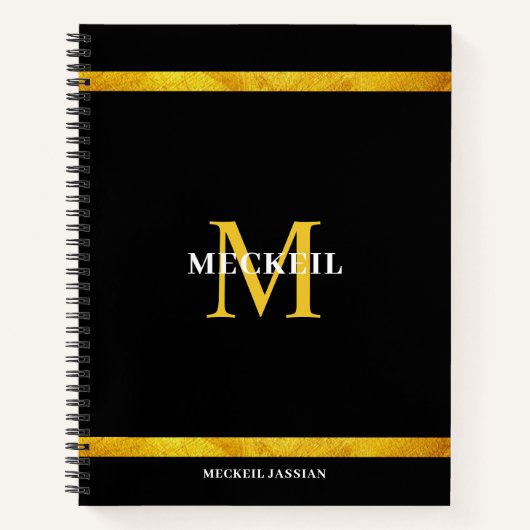 Carnet Poche Gold House moderne (Devant)