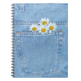 Carnet Poche pleine de marguerites