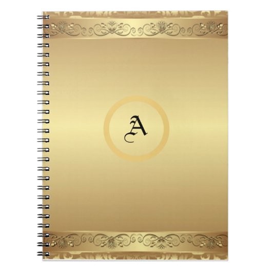 Carnet Pocket monogramme luxe (Devant)