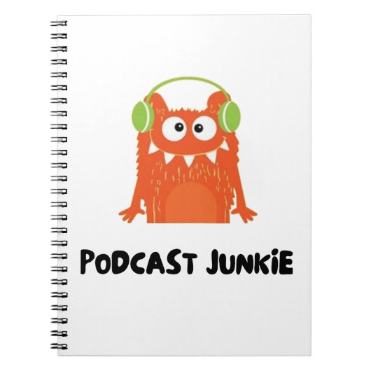 Carnet Podcast junkie (Devant)