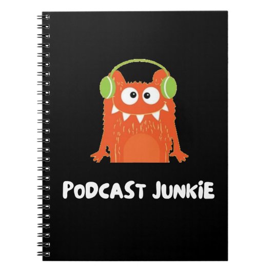 Carnet Podcast junkie (Devant)