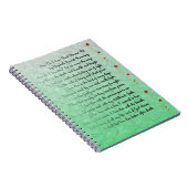 Carnet Poème comment font le thee d'amour d'I ? (Côté Droit)