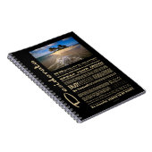 Carnet Poème de Desiderata Petite île solitaire (Côté Droit)