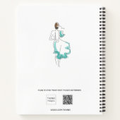 Carnet Poésie art nom typographie (Dos)