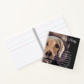 Carnet Poésie du Labrador Retriever (Intérieur)
