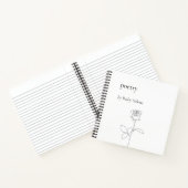 Carnet Poésie personnalisée (Intérieur)