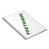 Carnet poétique verte (Côté Droit)