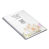 Carnet “Poetry Painted Softly” – Notebook (Côté Droit)