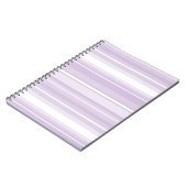 Carnet Poignée rayures violettes (Côté gauche)