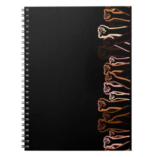 Carnet Poings levés (Devant)