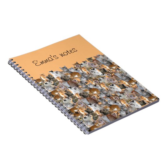 Carnet Point de rencontre des chats - mignon (Côté Droit)