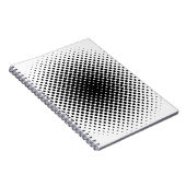 Carnet Point motif demi-ton moderne rétro (Côté Droit)