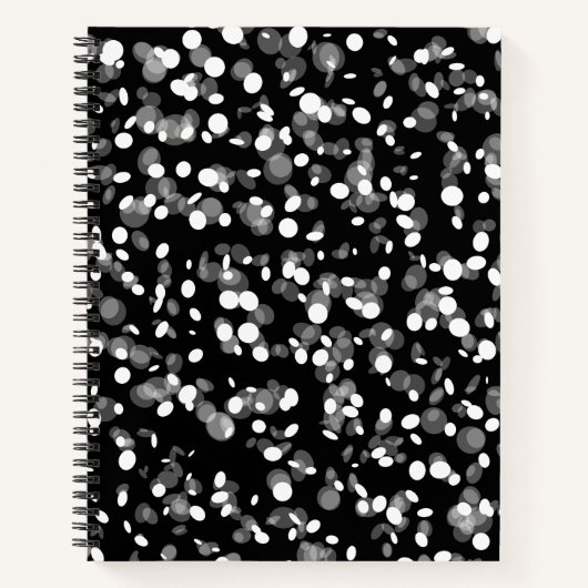 CARNET POINT NOIR & BLANC  (Devant)