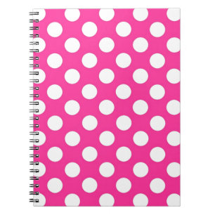 Carnet Point Polka rose