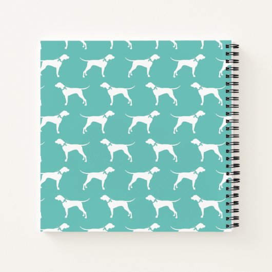 Carnet Pointer Chien Chien Chiot Anglais Setter (Dos)