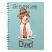 Carnet Pointer Papa (Devant)