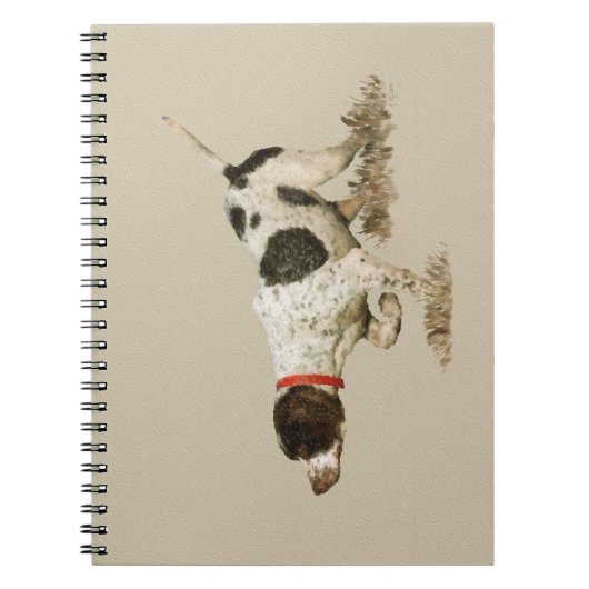 Carnet Pointeur anglais (Devant)