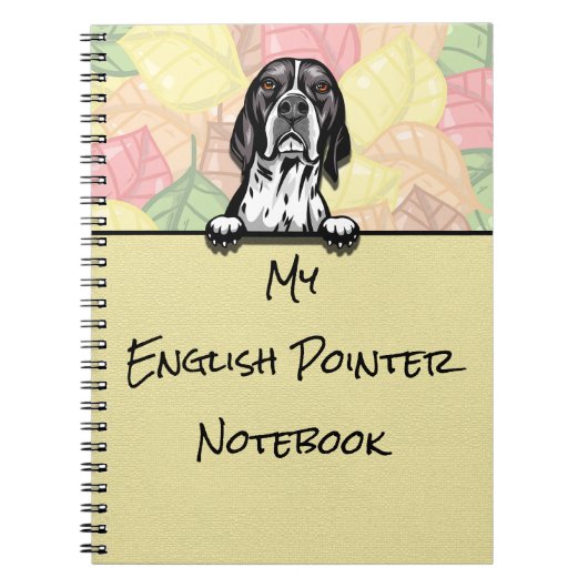 Carnet Pointeur anglais Peete (Devant)