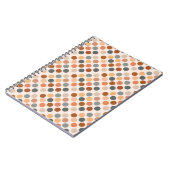 Carnet Points Boho rétro neutres (Côté gauche)