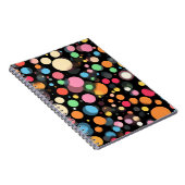 Carnet Points Brillants Multicolores (Côté Droit)