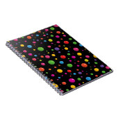 Carnet Points Brillants Multicolores (Côté Droit)