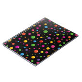 Carnet Points Brillants Multicolores (Côté gauche)
