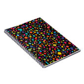 Carnet Points Brillants Multicolores (Côté Droit)