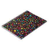 Carnet Points Brillants Multicolores (Côté gauche)