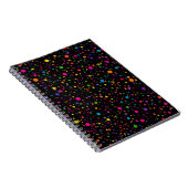 Carnet Points Brillants Multicolores (Côté Droit)