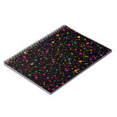 Carnet Points Brillants Multicolores (Côté gauche)