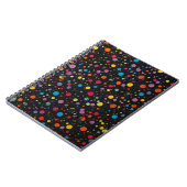 Carnet Points Brillants Multicolores (Côté gauche)