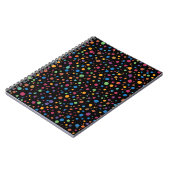 Carnet Points Brillants Multicolores (Côté gauche)
