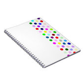 Carnet points colorés heureux (Côté Droit)