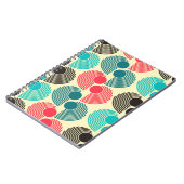 Carnet Points colorés : motif abstrait sans soudure. (Côté gauche)