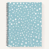 Carnet Points Dalmatiens Bleus, Points Dalmatiens, Impres (Devant)