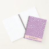 Carnet Points Dalmatiens Lilac, Points Dalmatiens, Votre  (Intérieur)