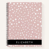 Carnet Points Dalmatiens Rose, Points Dalmatiens, Votre N (Devant)