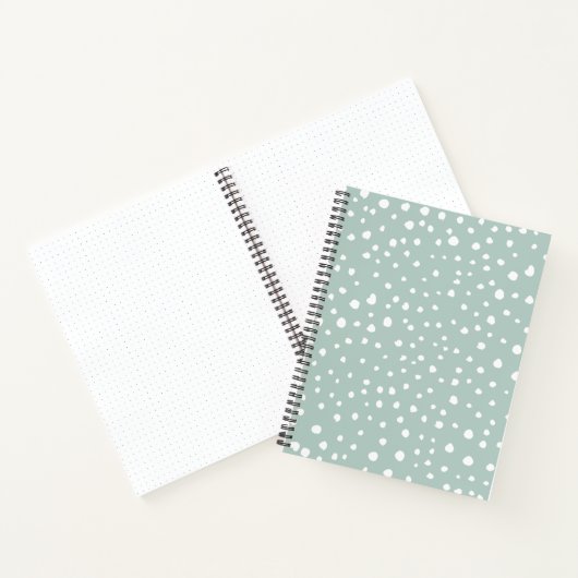 Carnet Points Dalmatiens verts, Points Dalmatiens, Pots D (Intérieur)