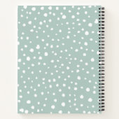 Carnet Points Dalmatiens verts, Points Dalmatiens, Pots D (Dos)