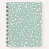 Carnet Points Dalmatiens verts, Points Dalmatiens, Pots D (Devant)