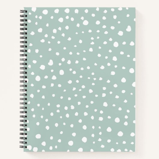 Carnet Points Dalmatiens verts, Points Dalmatiens, Pots D (Devant)