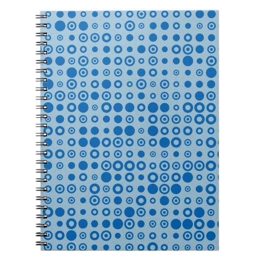 Carnet Points demi-teintes couleur Abstraits retour d'art (Devant)